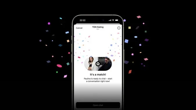 У Telegram зʼявився перший сервіс для знайомств, розроблений на блокчейні TON