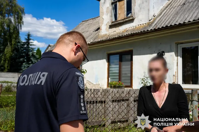 Продала власних дітей для жебрацтва: на Рівненщині поліцейські затримали 38-річну жінку (фото)