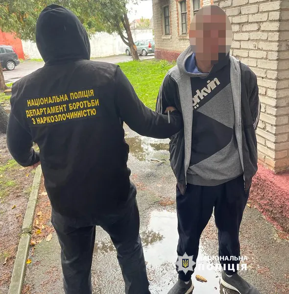 На Волині затримали 29-річного наркоторговця (фото)