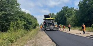На Волині ремонтують трасу міжнародного значення між Ратне і Ковелем (фото)