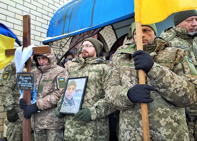 У Ковелі попрощалися із загиблим матросом Ігорем Тимоніком (фото)