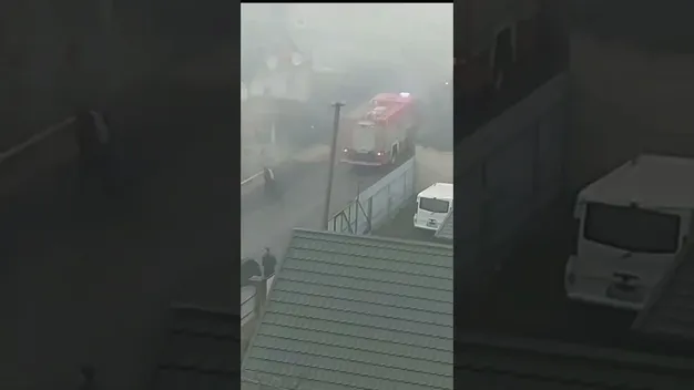 У Луцьку на вулиці Гнатюка горів житловий будинок (відео)