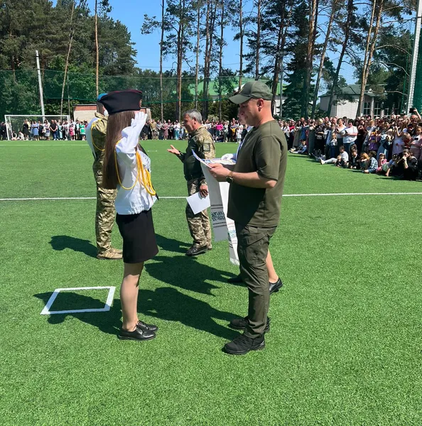 На Волині прикордонники привітали випускників військового ліцею (фото)