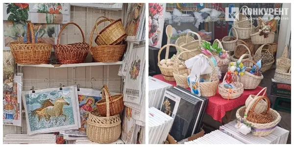 Скільки коштують великодні кошики у Луцьку