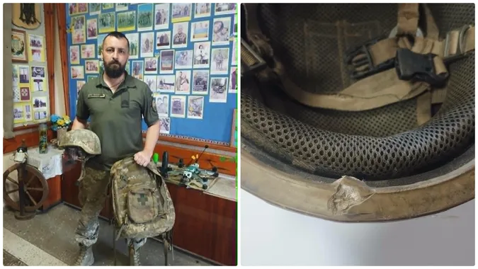Шолом, що врятував життя: у музеї на Волині з’явився унікальний експонат із фронту (фото)