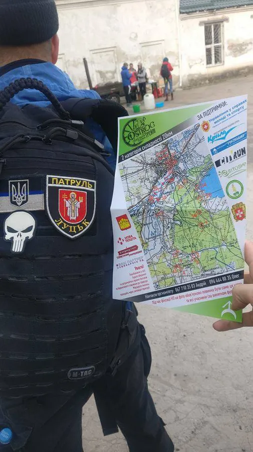 Луцькі патрульні взяли участь у «Пекельній гонці» (фото)