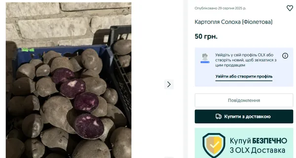 Скільки у Луцьку коштує картопля