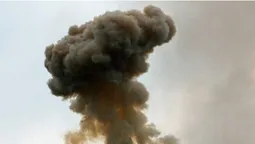 Вибухи у Києві: є прильот в об'єкт інфраструктури (відео)