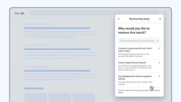 Google спрощує видалення особистої інформації з результатів пошуку