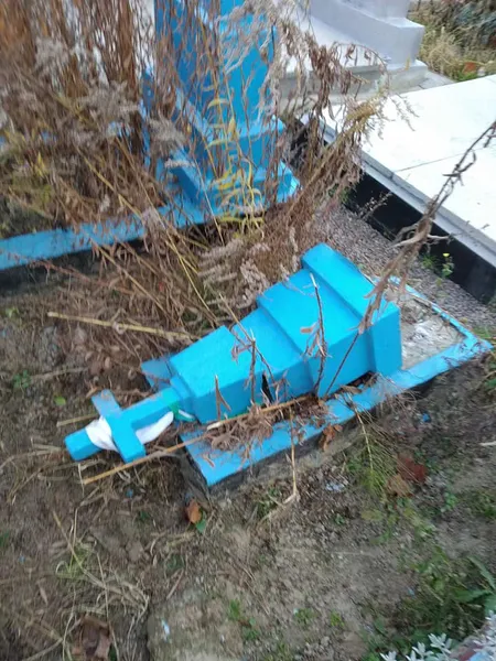 На Волині вандали пошкодили надгробки на кладовищі (фото)
