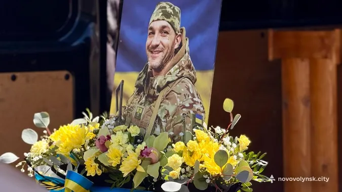 На Волині попрощалися з морпіхом Андрієм Кириченком (фото)