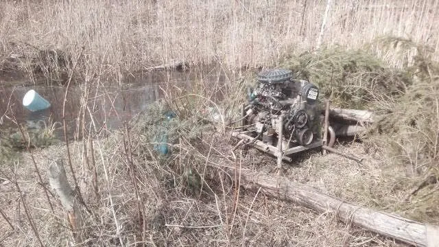 На Волині знайшли місце, де незаконно копали бурштин (фото)