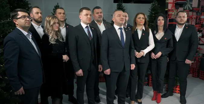 Андрій Покровський і «СВІДОМІ» привітали лучан з Новим роком (відео)