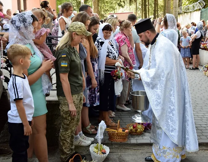Як у Луцьку прикордонники відзначили Преображення Господнє (фото)