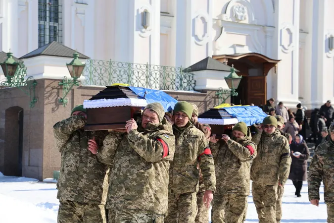 У Луцьку попрощалися з загиблими на Донеччині воїнами Петром Берлінцем та Сергієм Терещенком