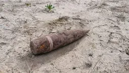 На Волині знищили три боєприпаси, знайдені під час сільгоспробіт (фото, відео)