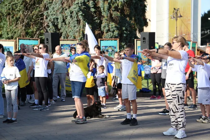 У Луцьку бігли в пам'ять про Героїв України (фото)