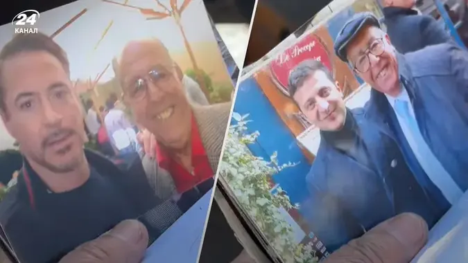 Пенсіонер із Алжиру сфотографувався із безліччю знаменитостей (відео)