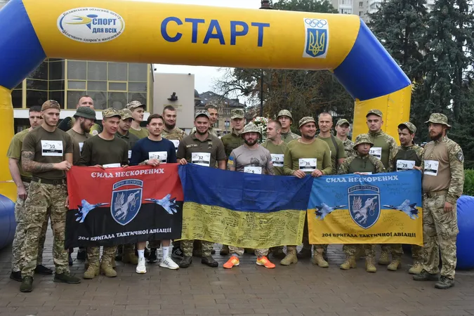 Понад 400 людей долучилися до патріотичного забігу в Луцьку (фото)