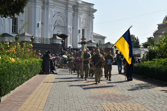 У Луцьку провели в останню путь захисника Михайла Марчука (фото)