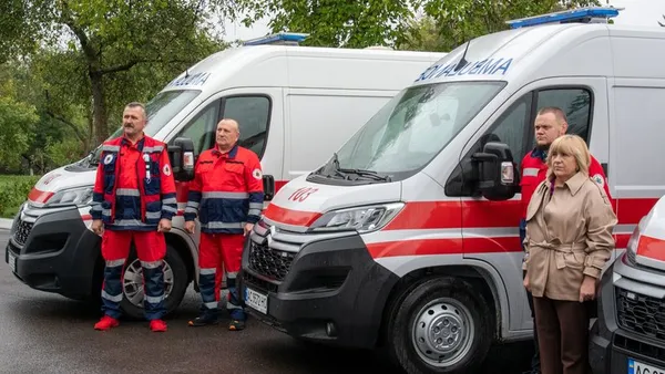 Волинська «екстренка» отримала чотири новенькі автомобілі (фото)