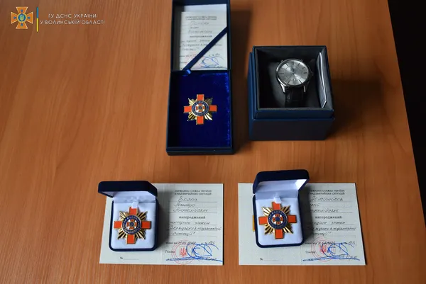 У Луцьку відзначили героїв-рятувальників, які долали наслідки бойових дій (фото)