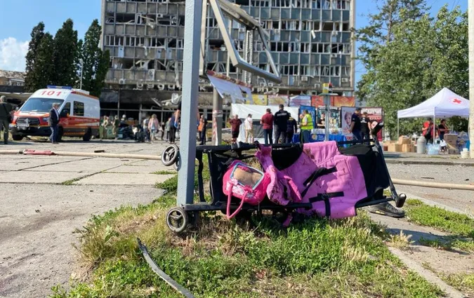 Збитки внаслідок російського удару по центру Вінниці оцінюють у 240 мільйонів