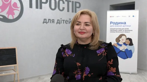 Начальниця управління соціальних служб для сім'ї, дітей та молоді Луцької міськради Ліна Галан