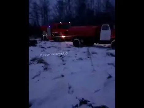 На Ратнівщині горів житловий будинок (відео)