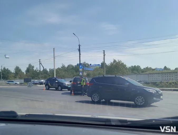 У Луцьку – аварія біля консульства Польщі: рух ускладнено (відео)