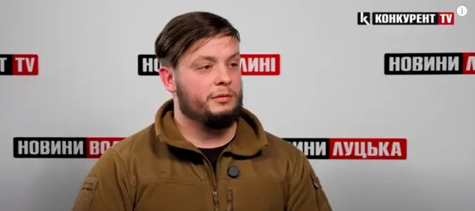 Луцький воїн-доброволець Вадим Дахнюк розповів про сучасну війну дронами (відео)