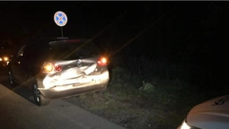 Був п'яним: на Волині водій BMW в'їхав у Volkswagen і побив поліцейського (фото)