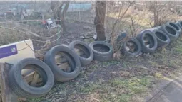 Муніципали вивезли з луцьких дворів близько 200 старих шин (фото)