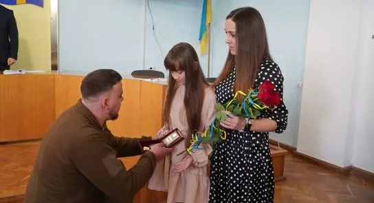 На Волині родині загиблого воїна Сергія Засадка вручили посмертну нагороду (фото)