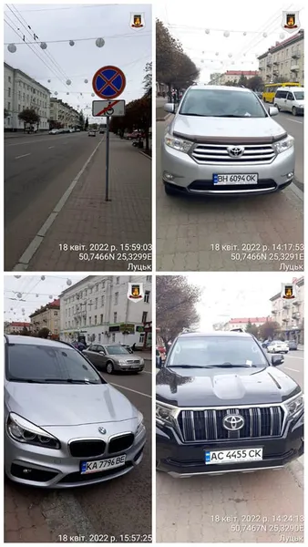 50 порушень: на проспекті Волі в Луцьку полювали на паркохамів (фото, відео)