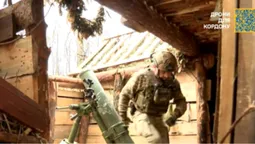 «Відповідь від ворога є завжди», – мінометники Волинської бригади про свої бойові будні поблизу Кремінної (відео)