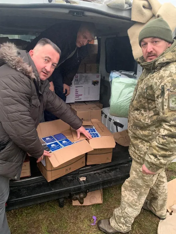 Волиняни відправили гумдопомогу захисникам на Херсонщину