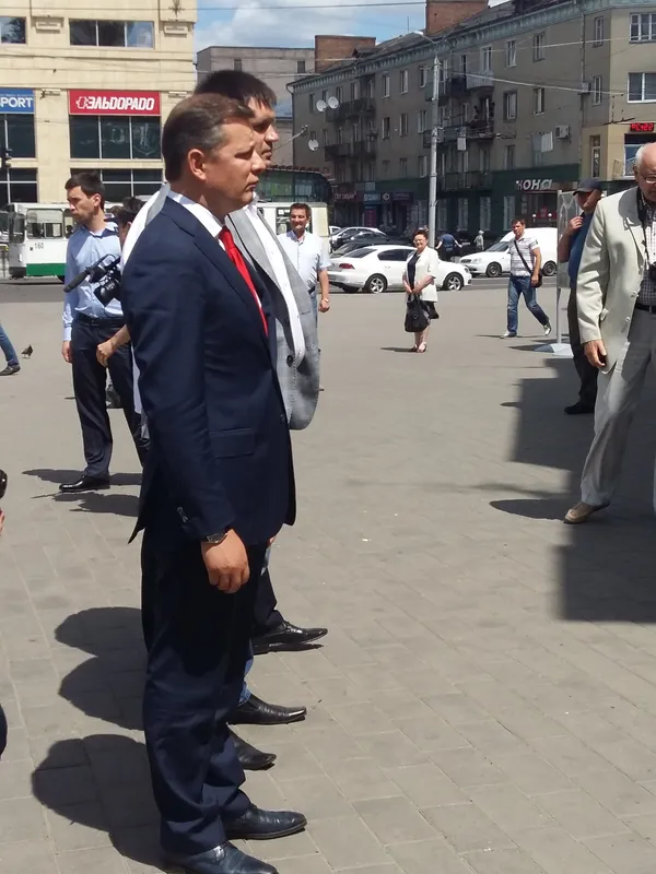 Що робив нардеп Олег Ляшко в Луцьку (фото)