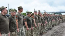 Волинь зустріла бійців, які повернулися з фронту (відео)