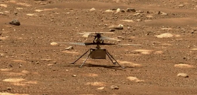 Марсохід NASA зняв на камеру політ гелікоптера Ingenuity (відео)