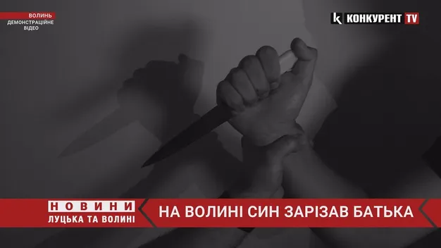 Криваве вбивство: на Волині син зарізав рідного батька (відео)