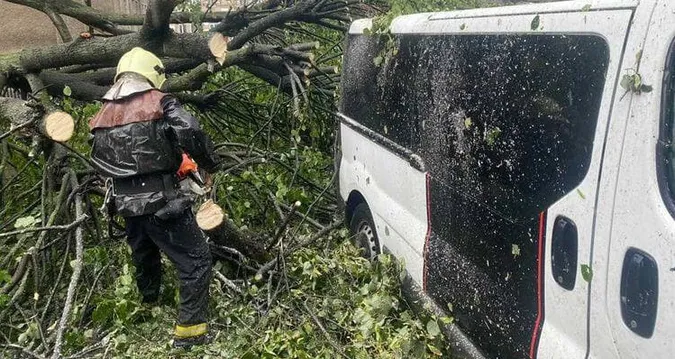 Рятувальники ліквідували наслідки негоди на Волині (фото)