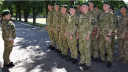 До Луцького прикордонного загону прибули молоді лейтенанти (фото)