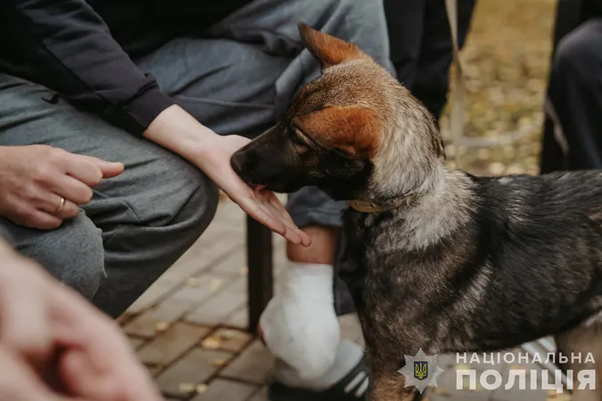 На Волині собаки «лікували» поранених воїнів (фото)