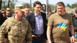 Прем'єр-міністр Канади Джастін Трюдо відвідав Ірпінь (фото)