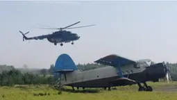 На Ковельщині відбулись навчання з колишнім контрабандистським літаком (фото)