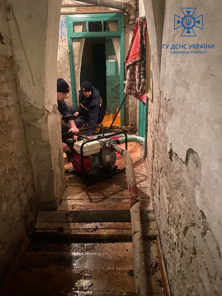 На Волині підтопило дитсадок, житлові будинки та присадибні ділянки (фото)