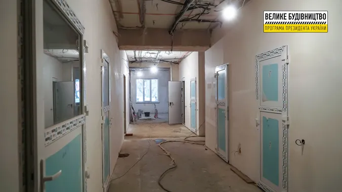 Реконструкція приймального відділення луцької лікарні: що вже змінилося (фото)