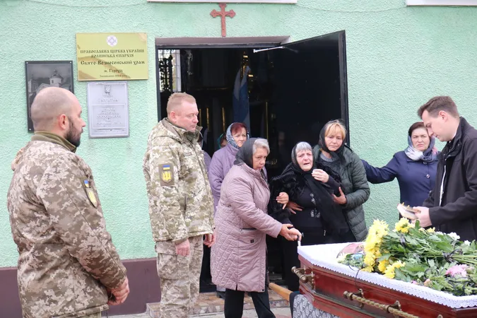 У Горохові попрощалися із військовим Віталієм Прусом (фото)