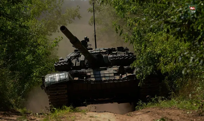 Красива велич: як волинські танкісти знищують ворога (фото)